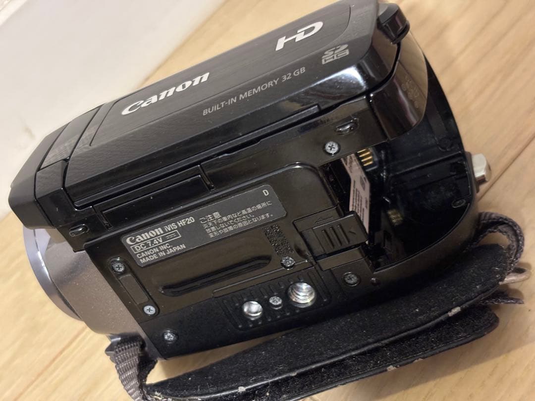 Canon iVIS HF20 ビデオカメラ 動作確認済