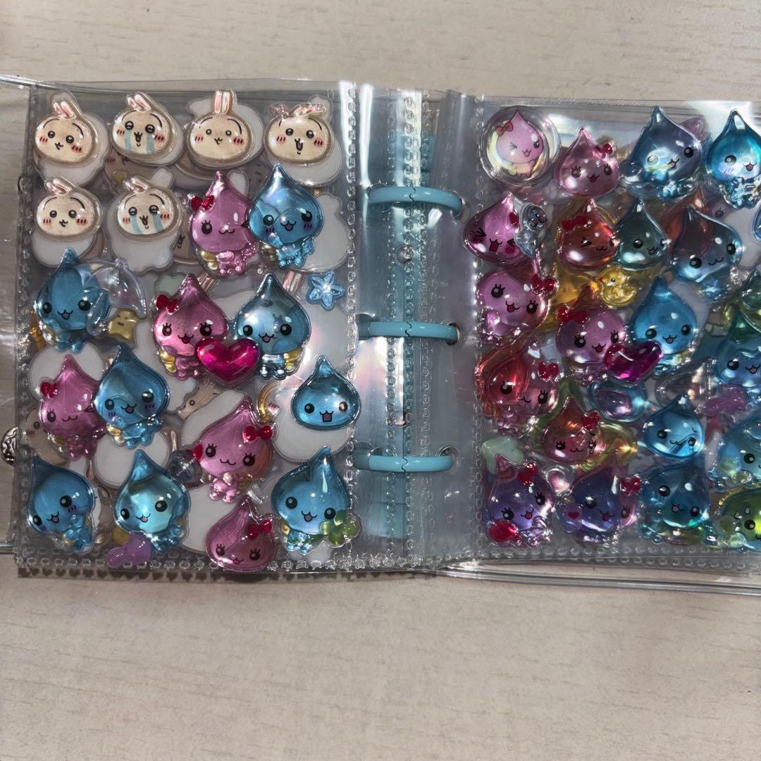 シール帳 完成品 ボンボンドロップシール しずくちゃん ちいかわ