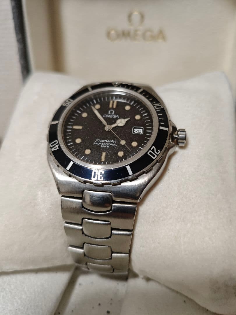 最終価格★プレボンド ラージ ベンツ針 六角リューズ シーマスター200 オメガ