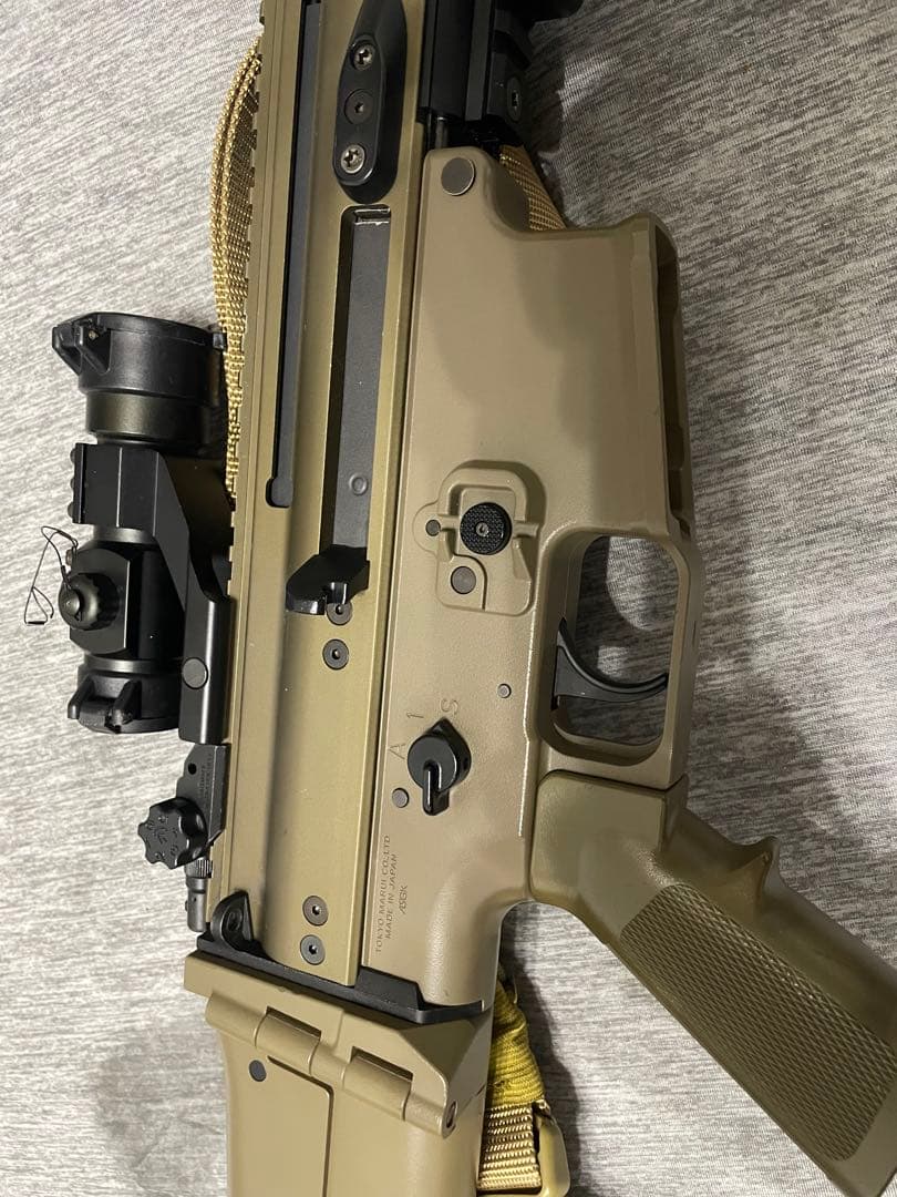 東京マルイ次世代電動ガンSCAR-L タンカラー ブローバック、単・連射