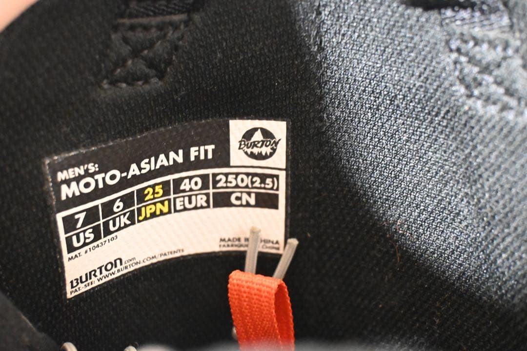 Burton MOTOスノーボードブーツ ブラック
