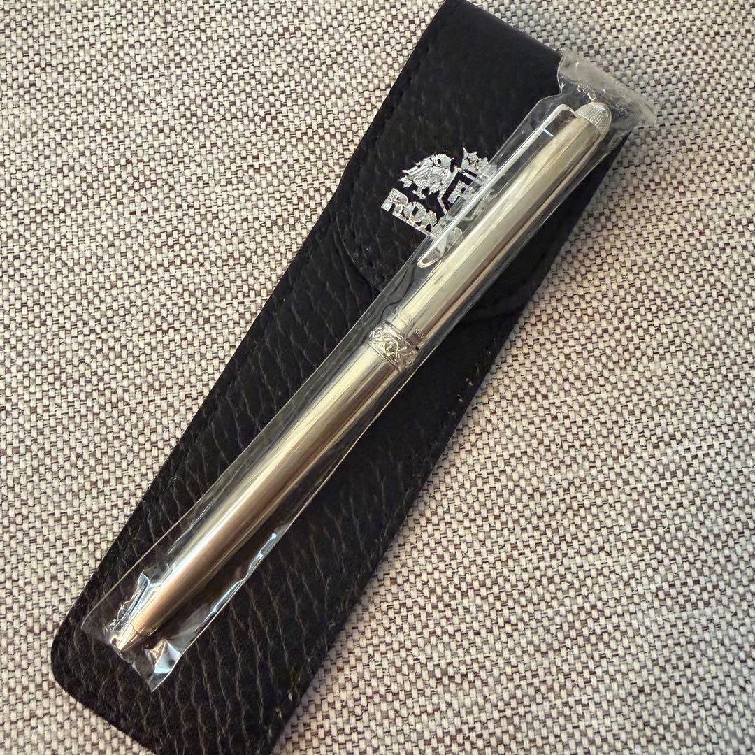 RONSON ロンソン ツイスト式 ボールペン シャープペン セット 銀製