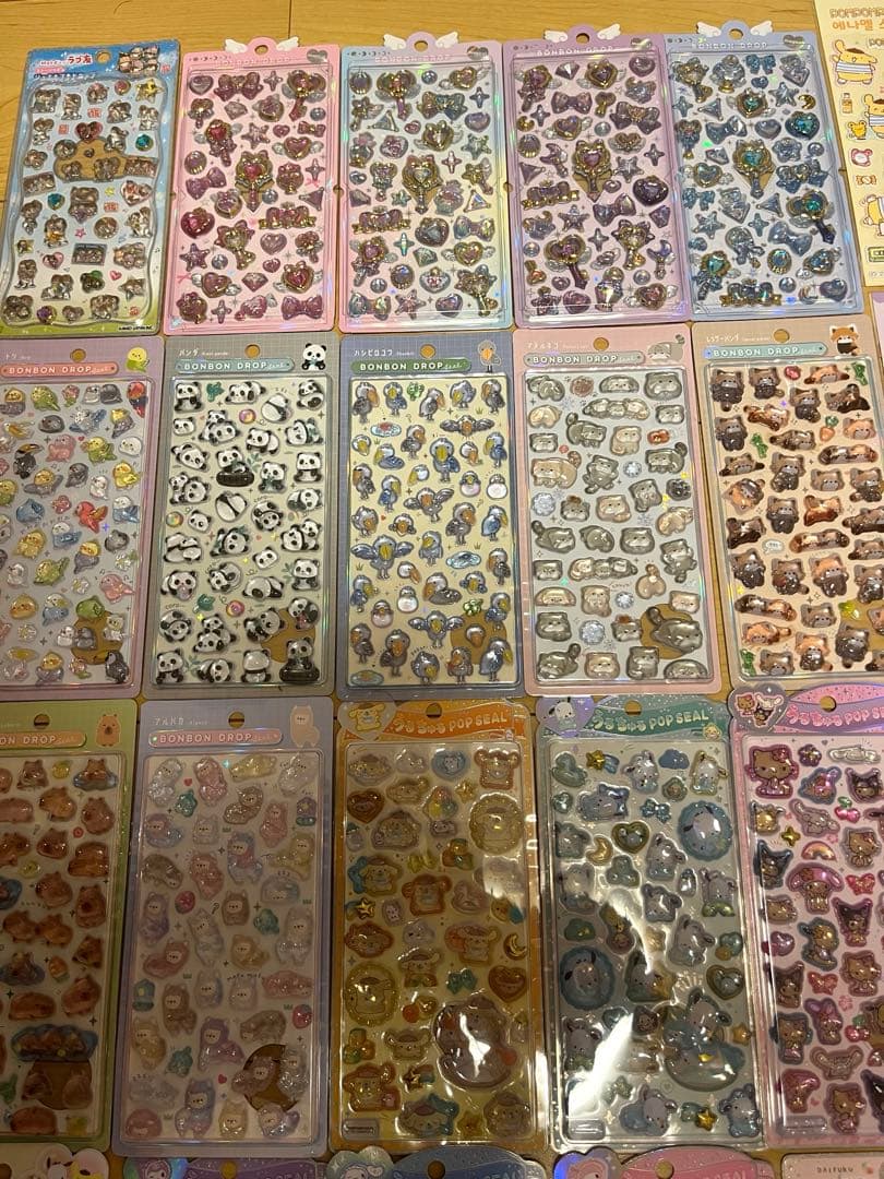 【早いもの勝ち♡】かわいいボンボンドロップシール等まとめ売り