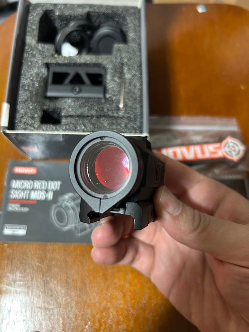 NOVUS マイクロレッドドットサイト MDS-II＆DCIレンズカバー