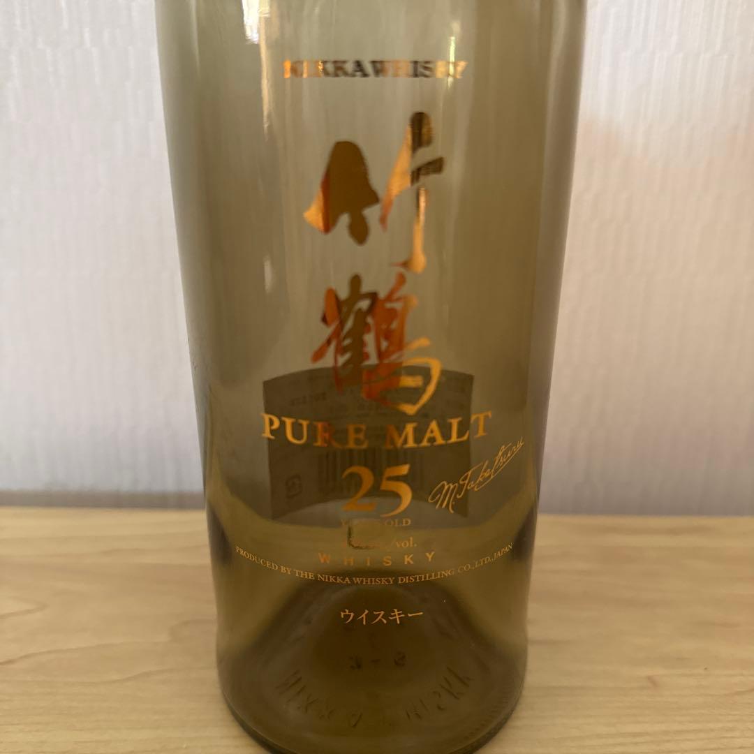 竹鶴25年 空瓶 未洗浄 ダンボール付き 1本 - メルカリ