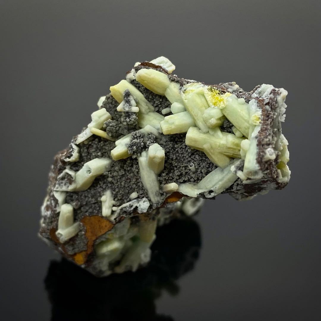 プルンボグマイト鉛ゴム石鉱物標本原石鉱石天然石ストーンバイカラー