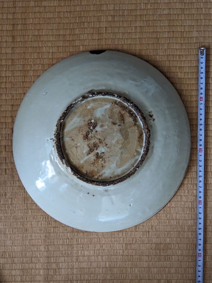 ♦中国陶磁 猿草花文 呉州手 染付大皿 明時代末 漳州窯 青花磁器 古美術骨董品