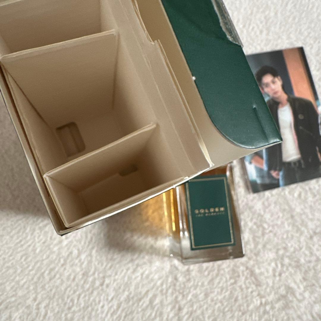 BTS ジョングク GOLDEN 香水 トレカ付き 韓国展示会 - メルカリ