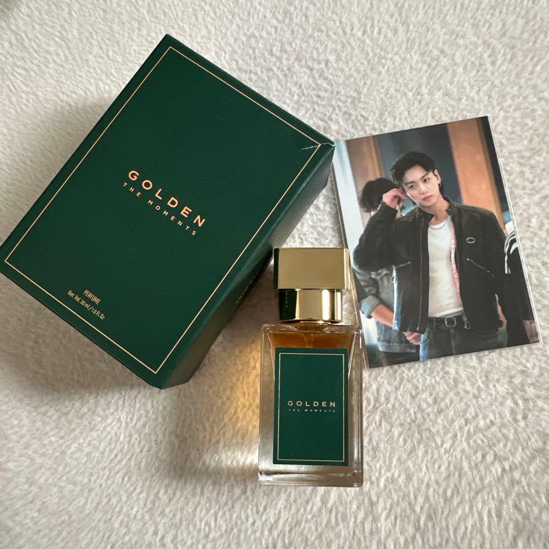 BTS ジョングク GOLDEN 香水 トレカ付き 韓国展示会 - メルカリ