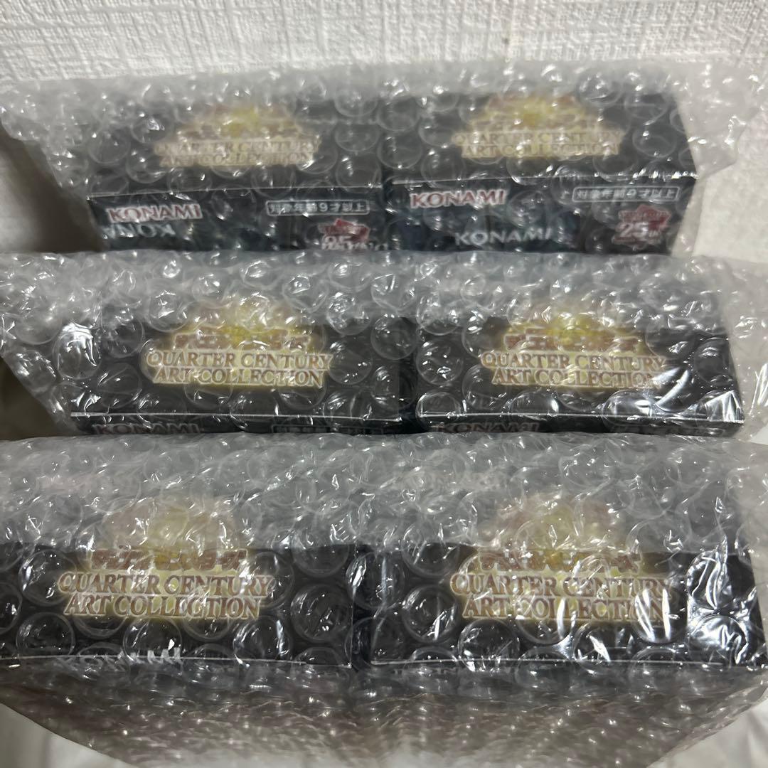 遊戯王 クオーターセンチュリーアートコレクション 新品 シュリンク