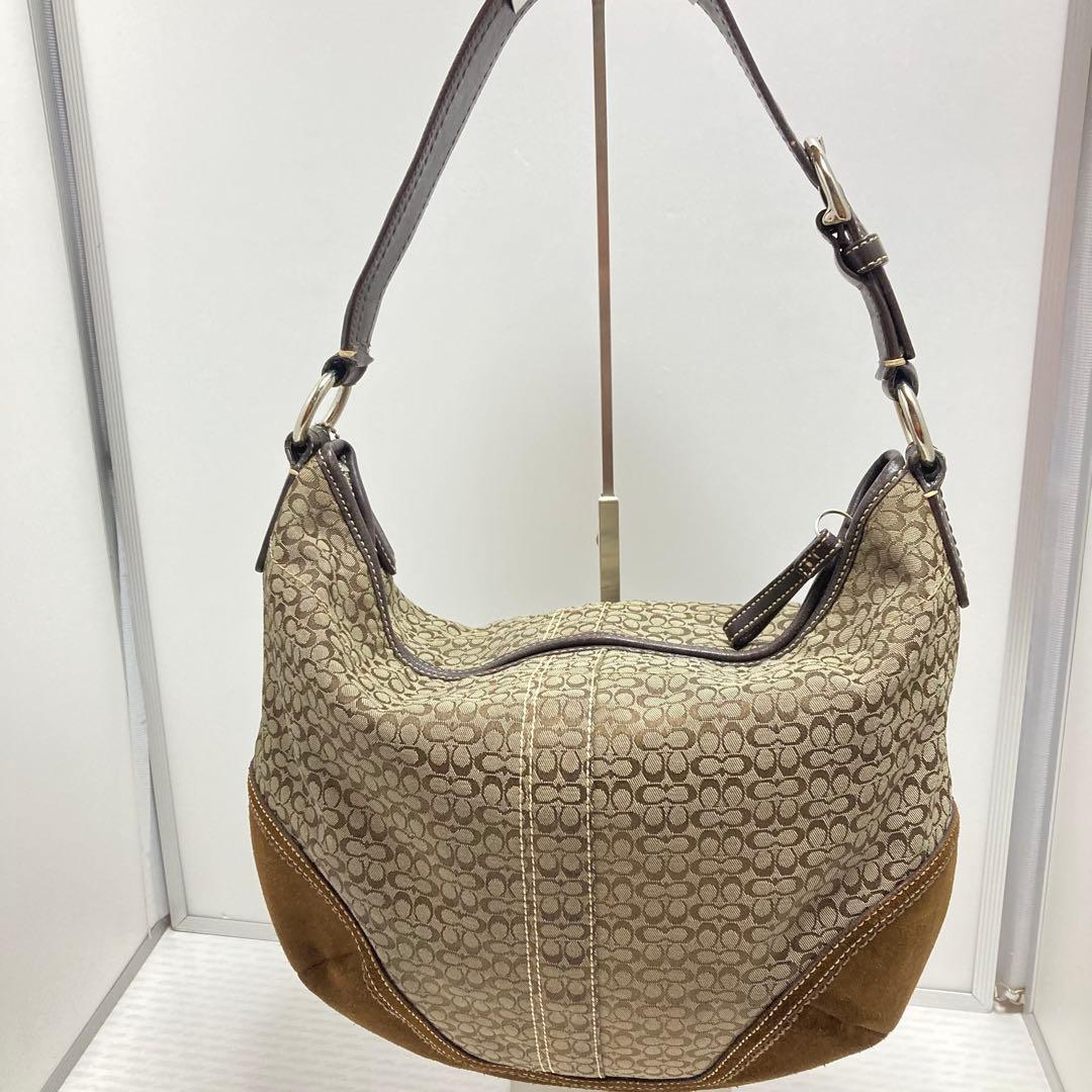 バッグ COACH Shoulder Bag Hobo half moon round