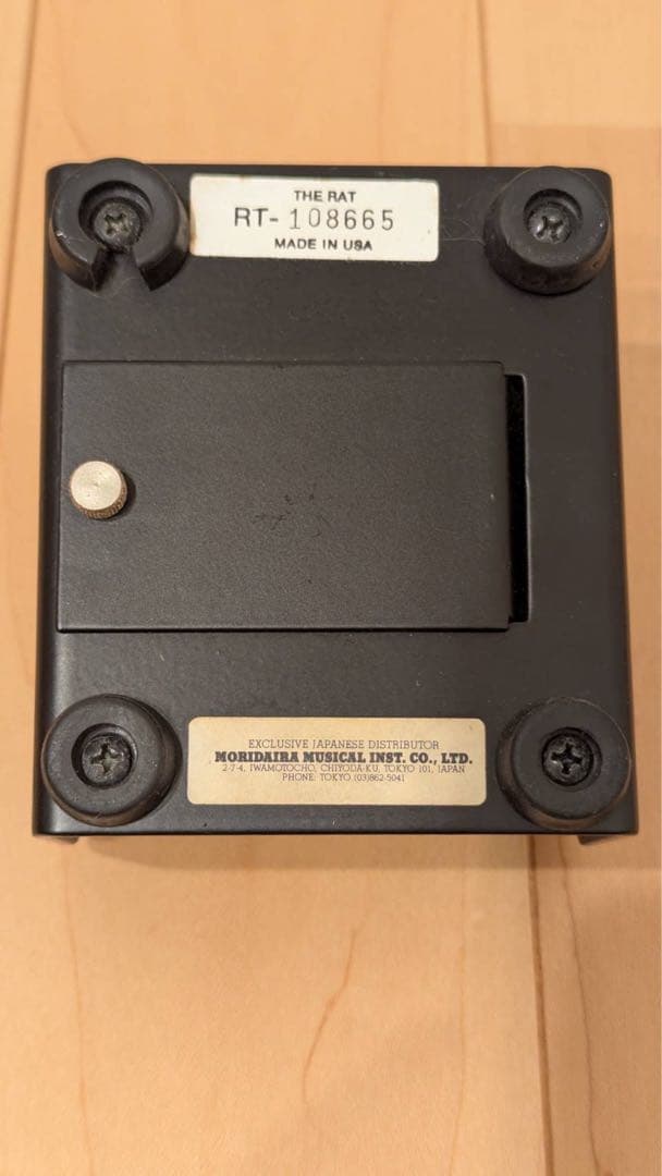 【希少初期・LM308N搭載】Turbo RAT 89年製造 ギターエフェクター