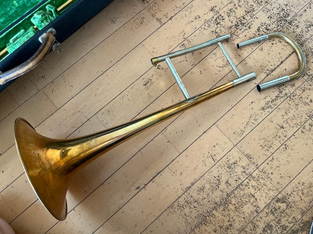 ドイツプロオケ首席奏者放出品　ホルスト・フォークト　テナートロンボーン　ドイツ管