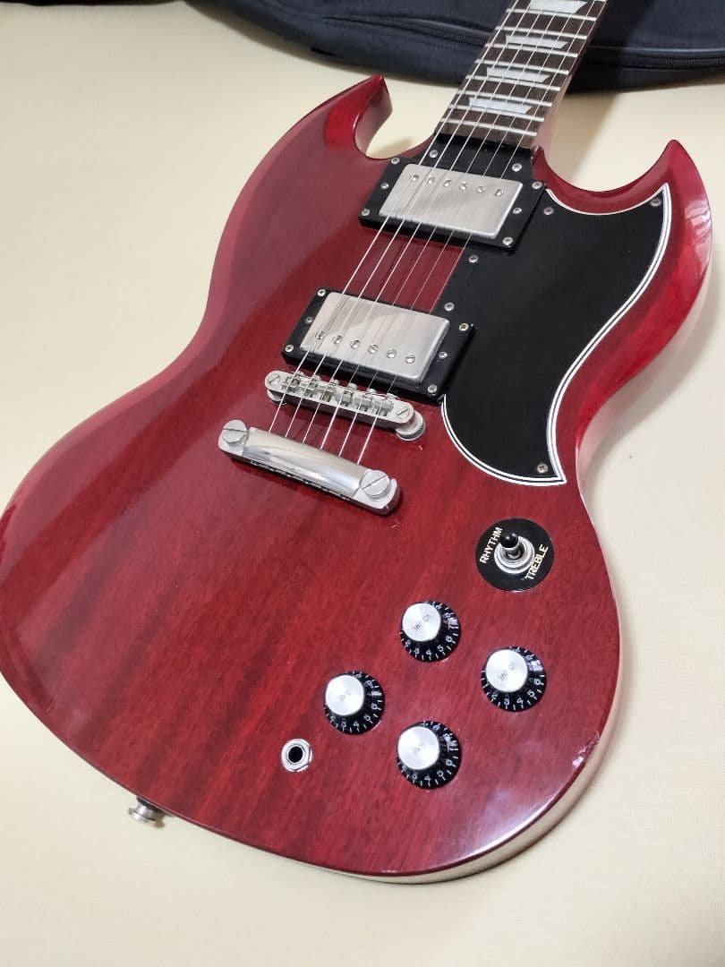 Epiphone エピフォン SG チェリー セットネックG-400 初心者最適