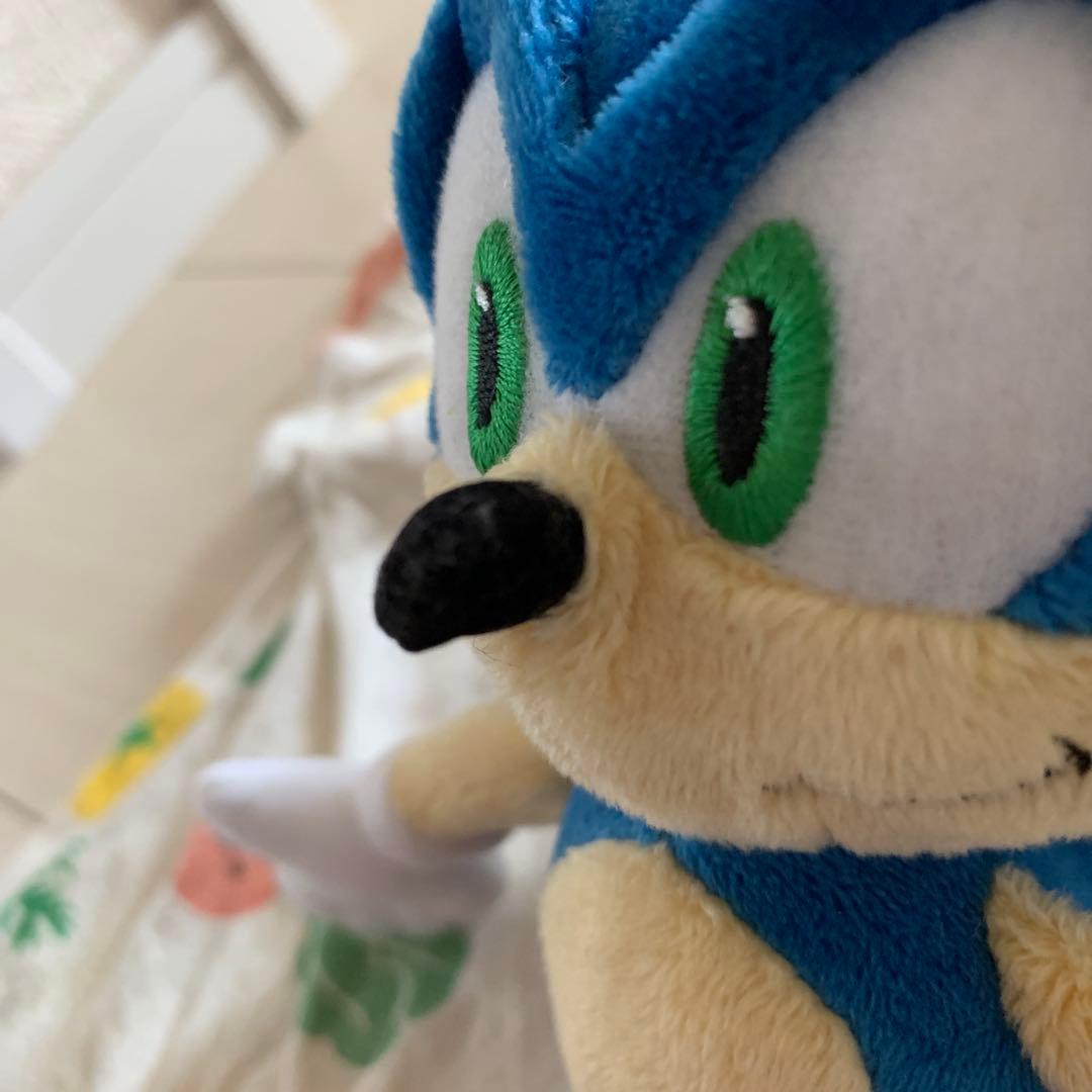SONIC SEGAソニックザヘッジホッグ　ぬいぐるみ　三英　S