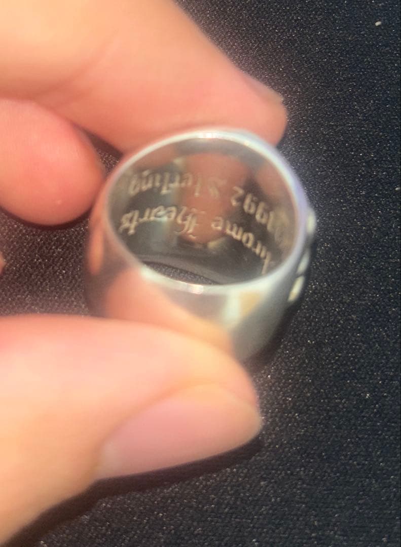 (確実正規品)クロムハーツ　キーパーリング