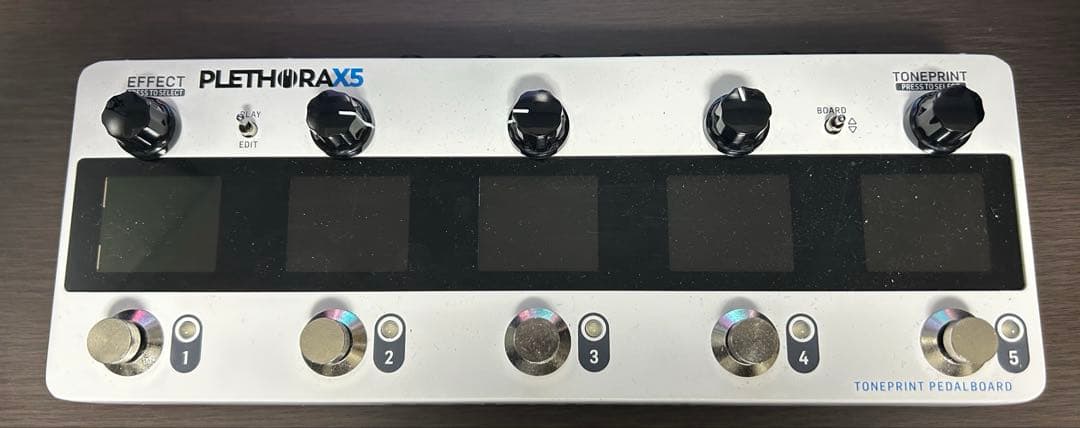 PLETHORA X5 トーンプリントペダルボード