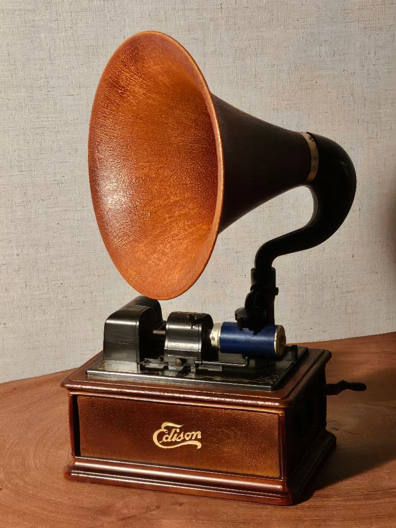 Technicsテクニクスエジソンオペラオルゴール蓄音機型