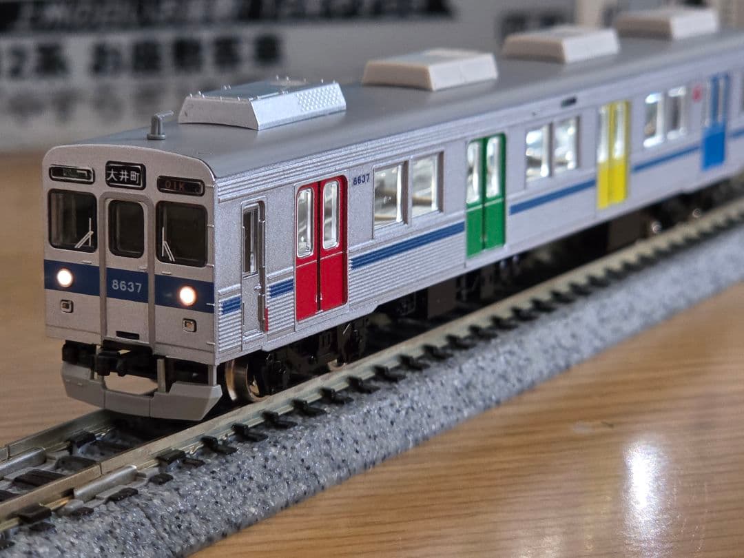 グリーンマックス 50617/50618 東急 8500系 青帯・ドア装飾編成②