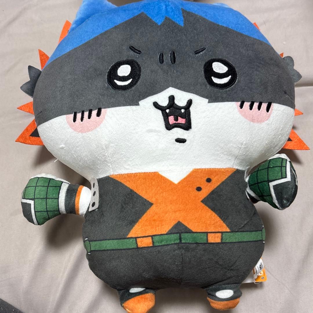 ヒロアカ ちいかわ めちゃもふぐっとぬいぐるみ 爆豪勝己 ハチワレ