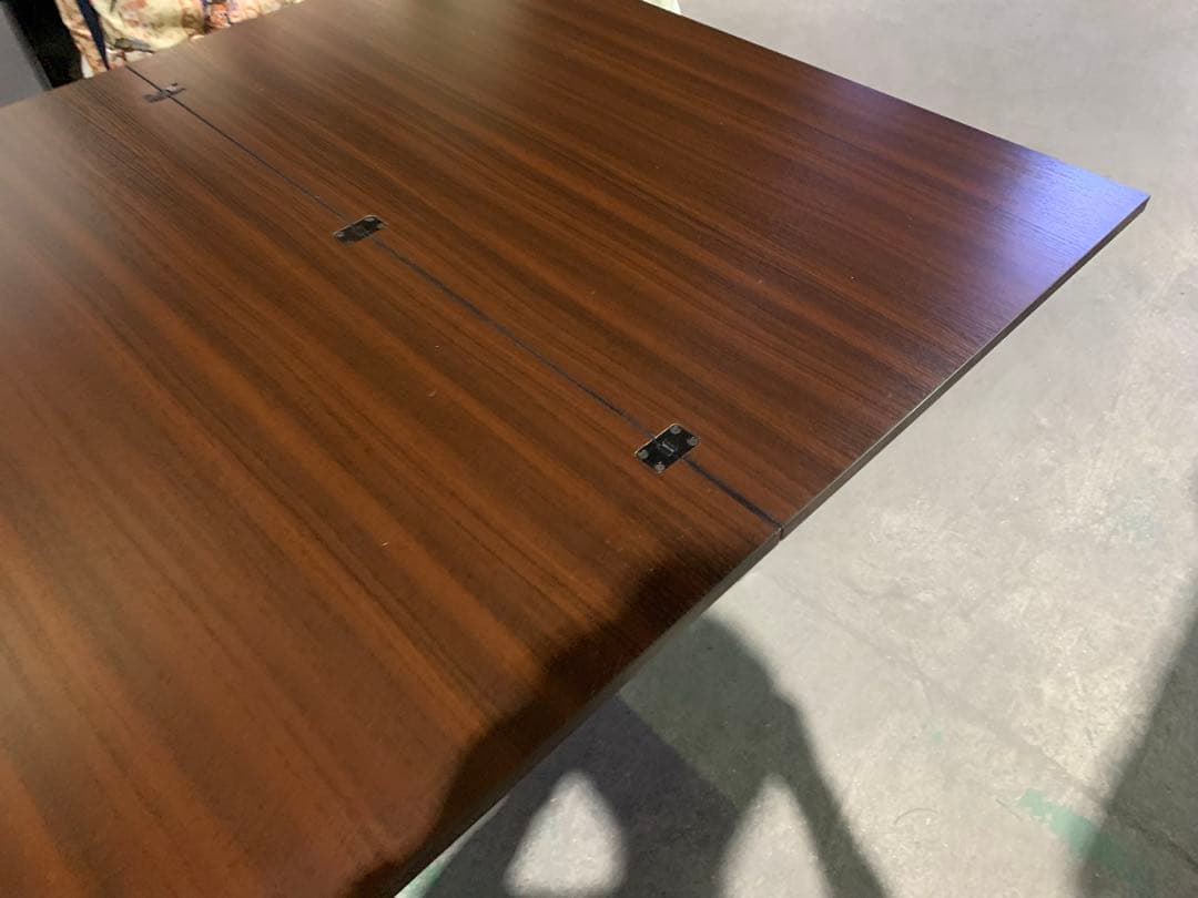 OZZIO サリスカンディ ダイニングテーブル　昇降式テーブル 天板拡張 油圧式