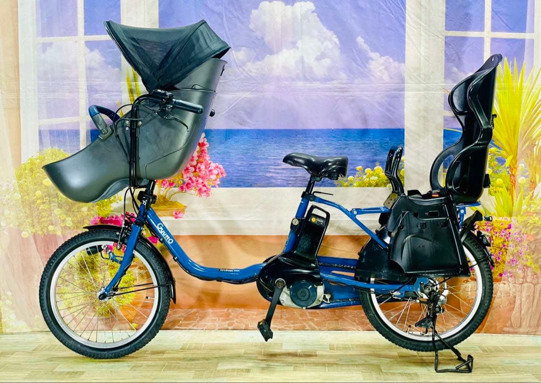 高年式ギュットクルーム2021年モデル⭐️パナソニック子供乗せ電動自転