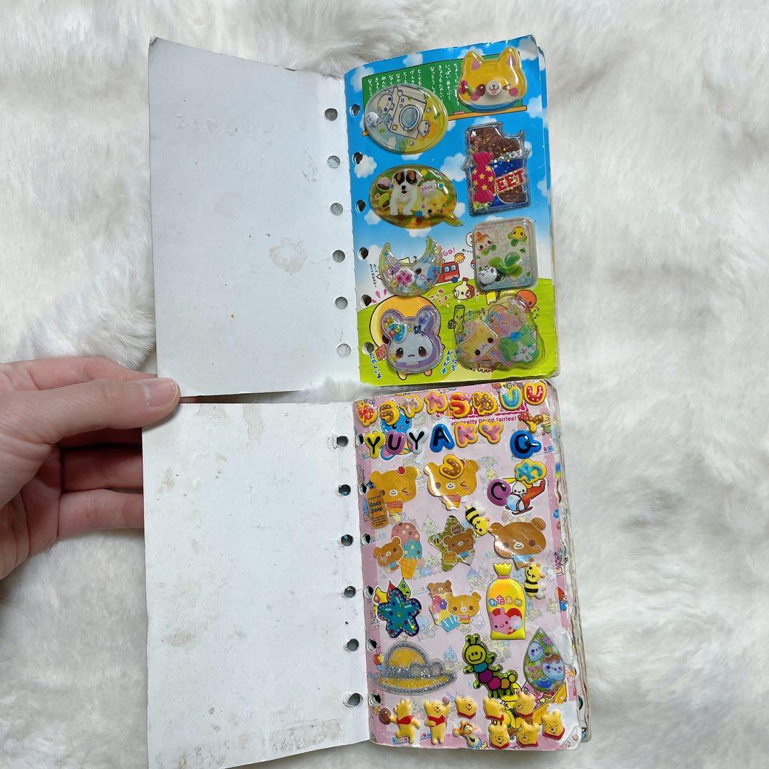 平成レトロ　シール帳 完成品 メゾピアノ　ウォーターシール　サンリオ　キティ