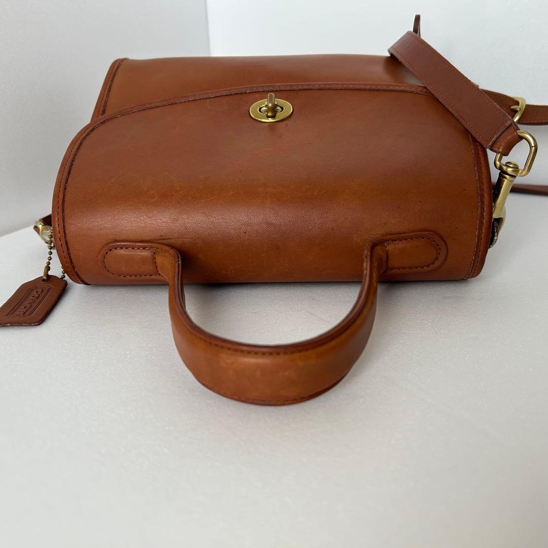 クリーニング済 old coach 9977 Manor Bag USA