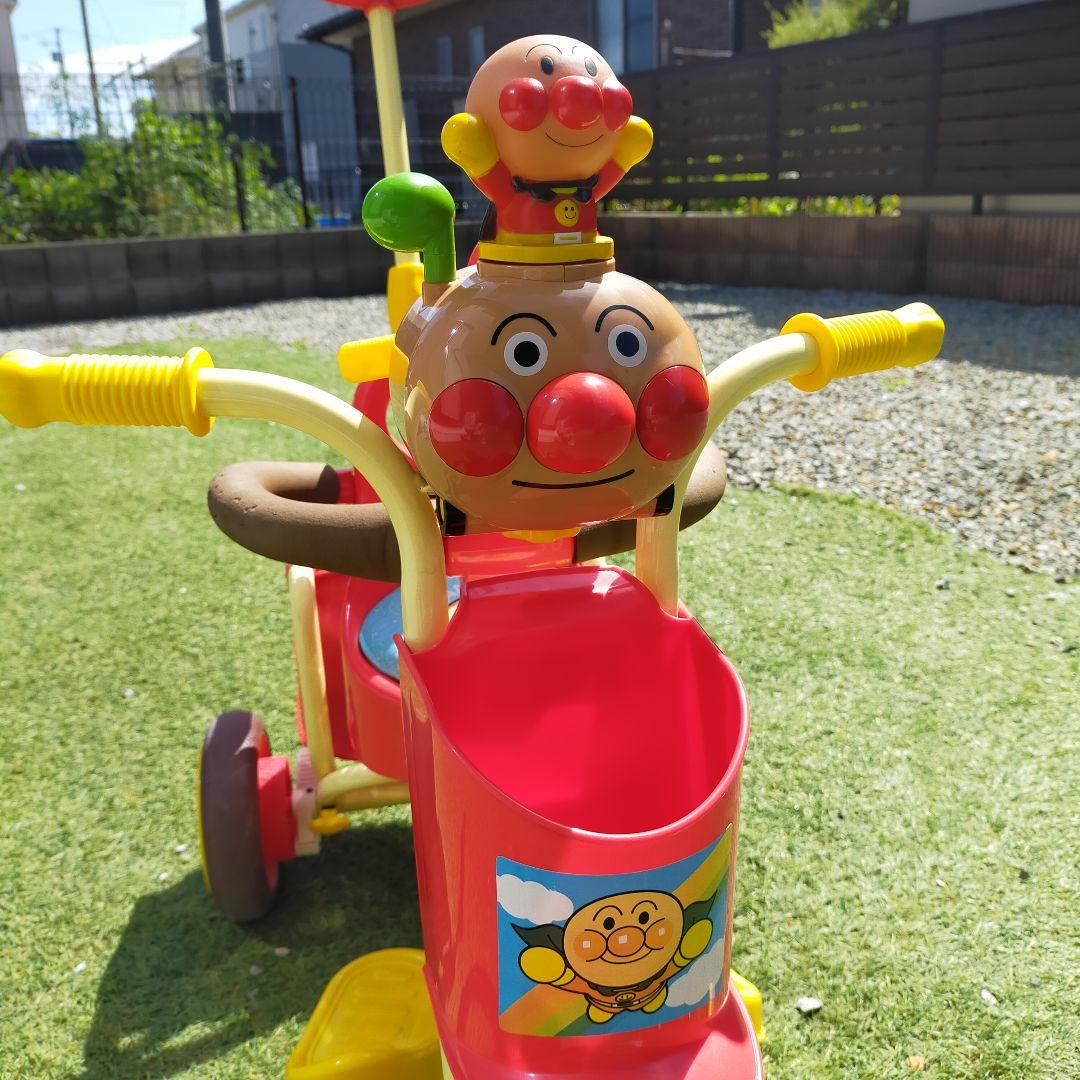 アンパンマン 三輪車 わくわくアンパンマンごうピース 取説付き - メルカリ