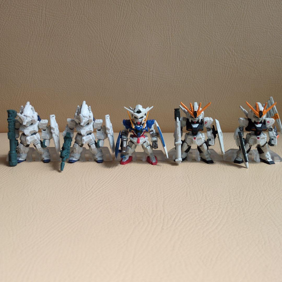 ガンダムコンバージ20体 フィギュアセット 箱無し 開封済