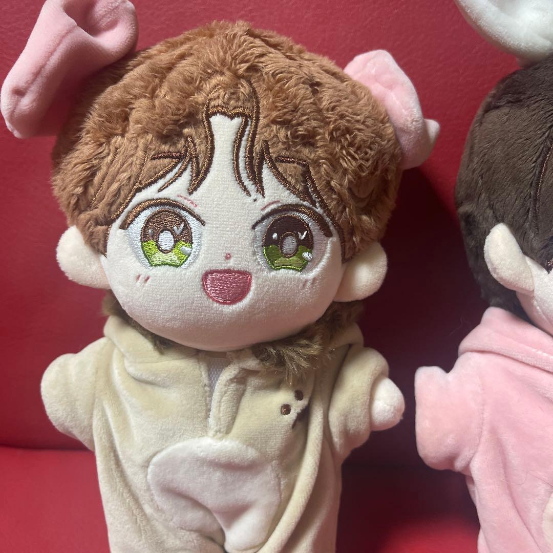 博君一肖 bjyx 王一博 肖战 ぬいぐるみ 啵比赞比