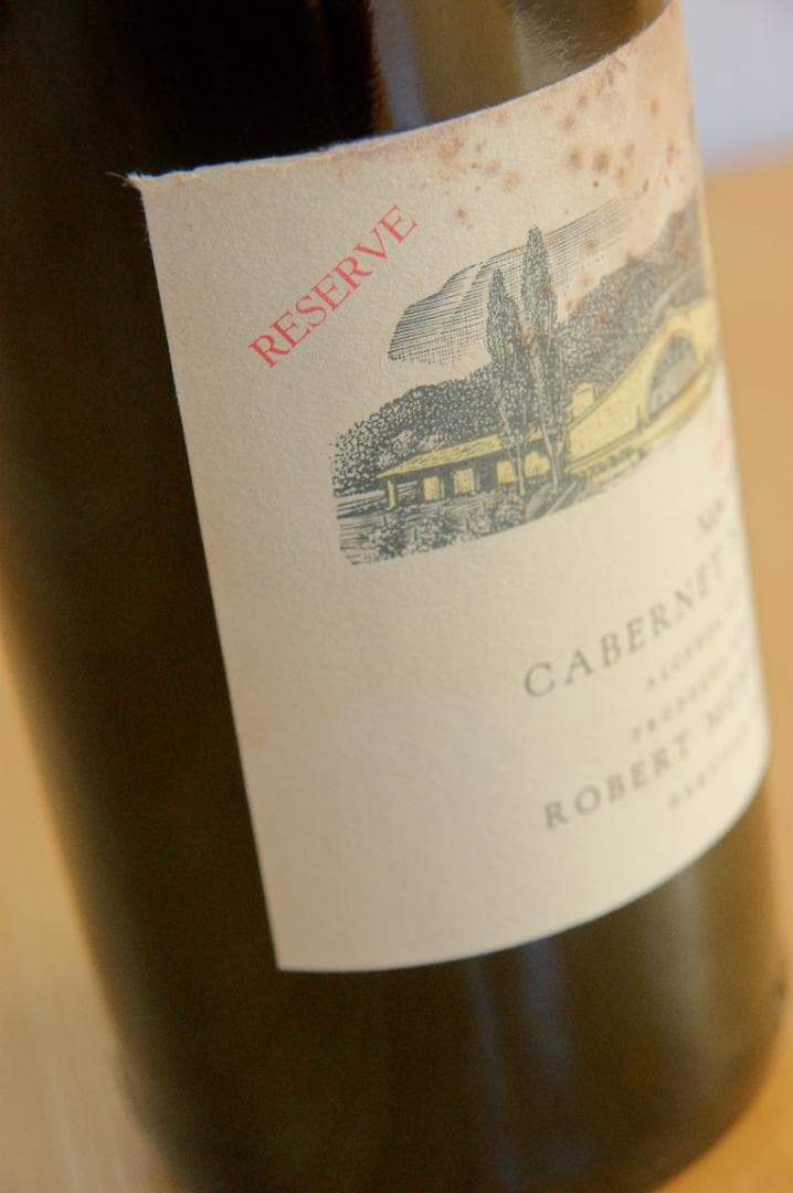 ロバートモンダヴィ カルベネ・ソーヴィニヨン リザーブ 1982の通販は