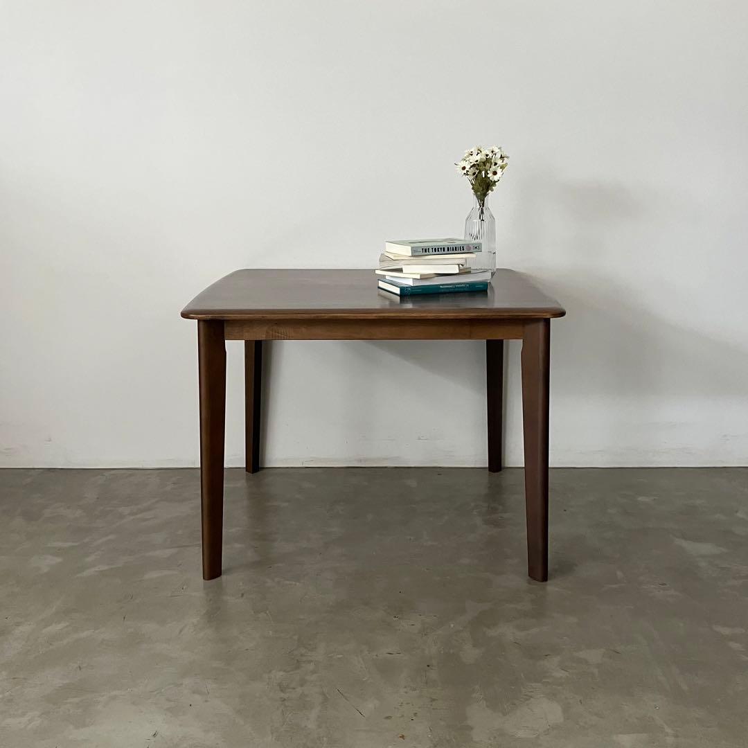 レトロ　アンティーク　古道具　古家具　ダイニング　テーブル　机　木製　カリモク