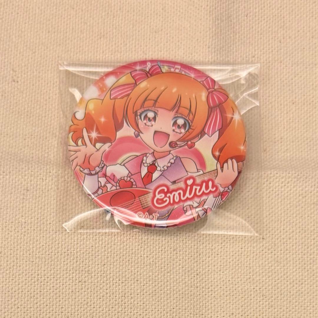 プリキュア 春フェス えみる 缶バッジ - メルカリ