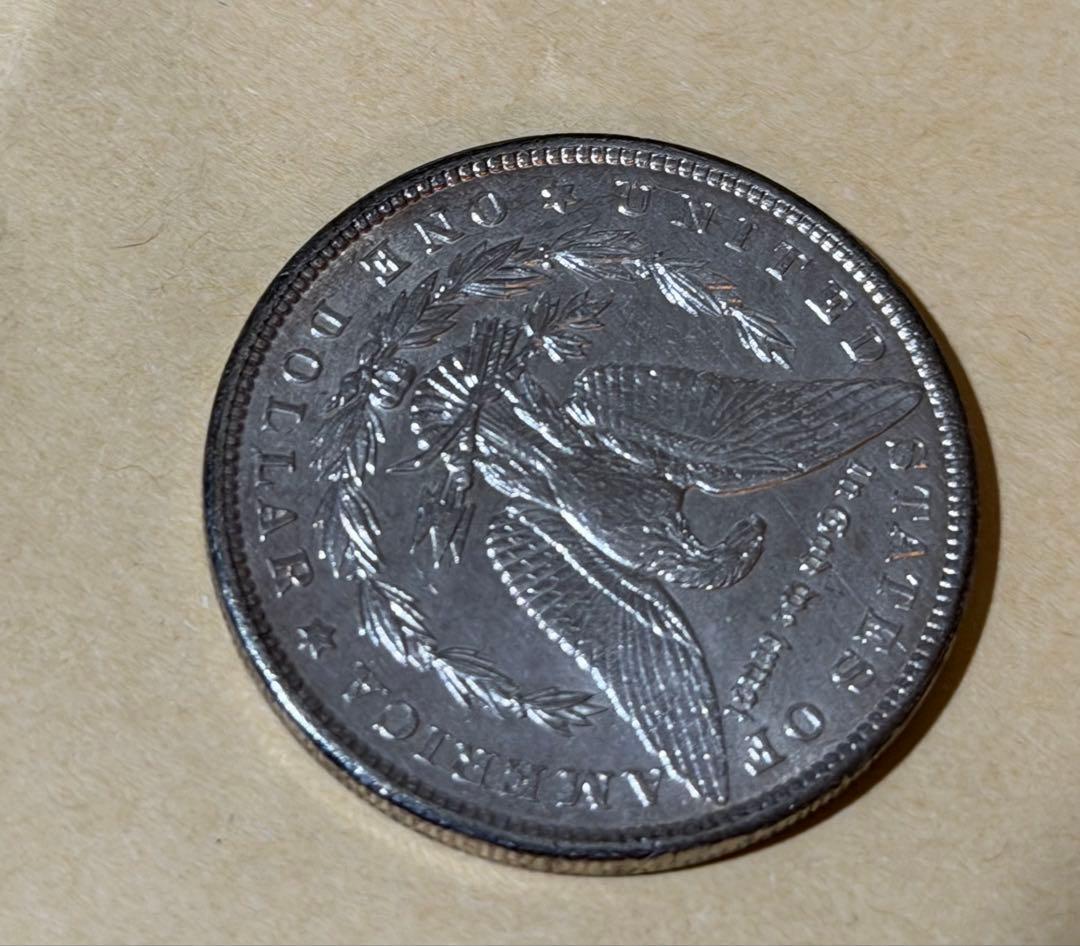 1900 (p) モルガンダラー 1ドル銀貨 レインボートーン 1900-O 1ドル