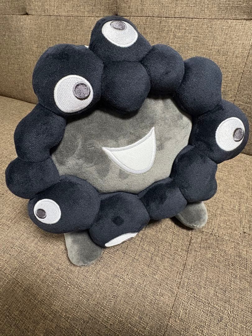 ミャクミャク　這い型ぬいぐるみ　Lサイズ　黒　ブラック 黒 這い型 ミャクミャク S M L 3種セット 大阪関西万博 EXPO2025 黒