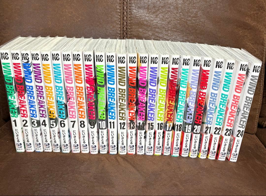 WIND BREAKER 全24巻セット ポストカード付き ☆週末値下げ