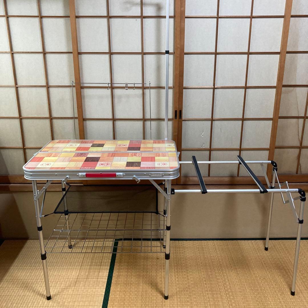 Coleman オールインワンキッチンテーブル 美品 コールマン テーブル