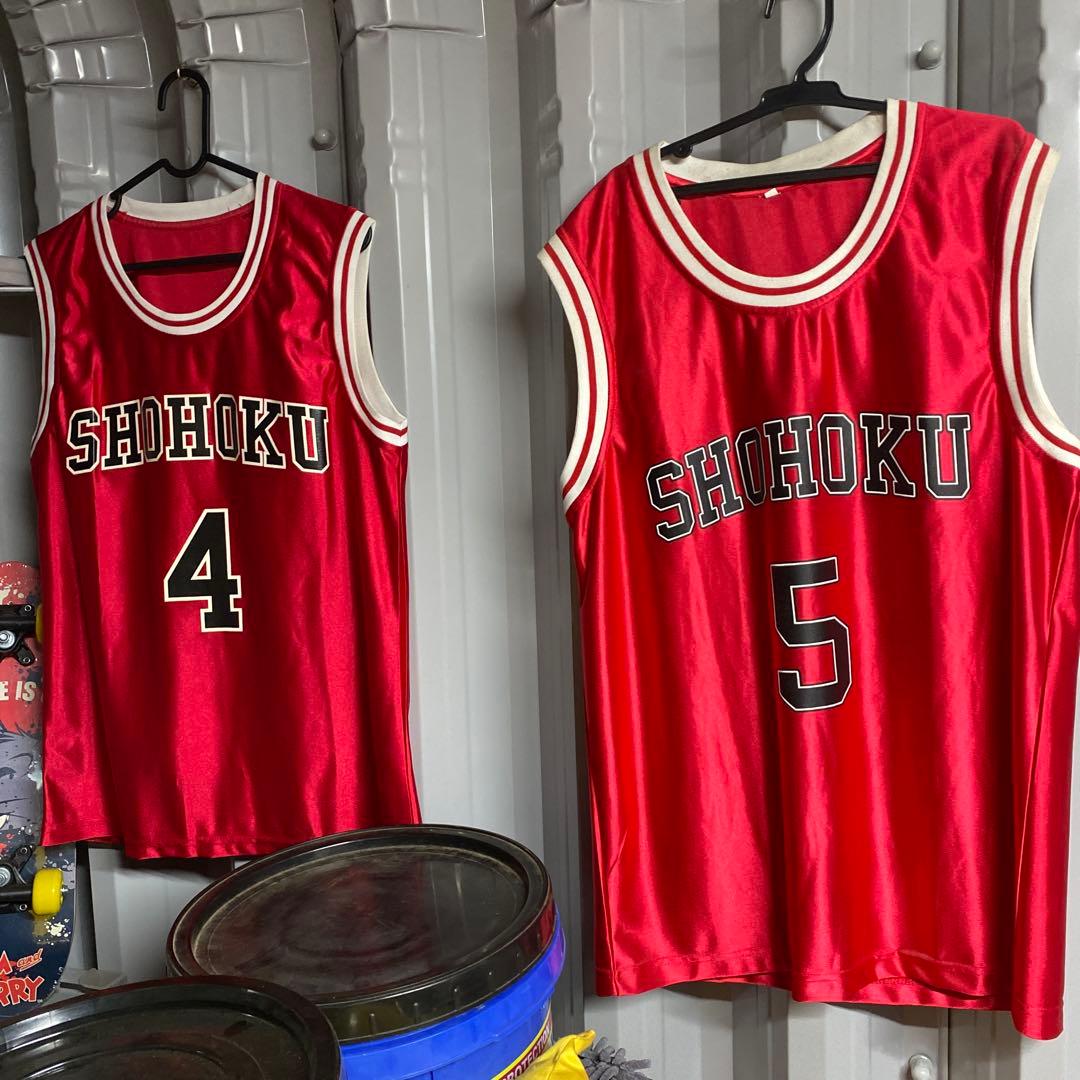 スラムダンク 湘北ユニフォーム6着まとめセット バスケット