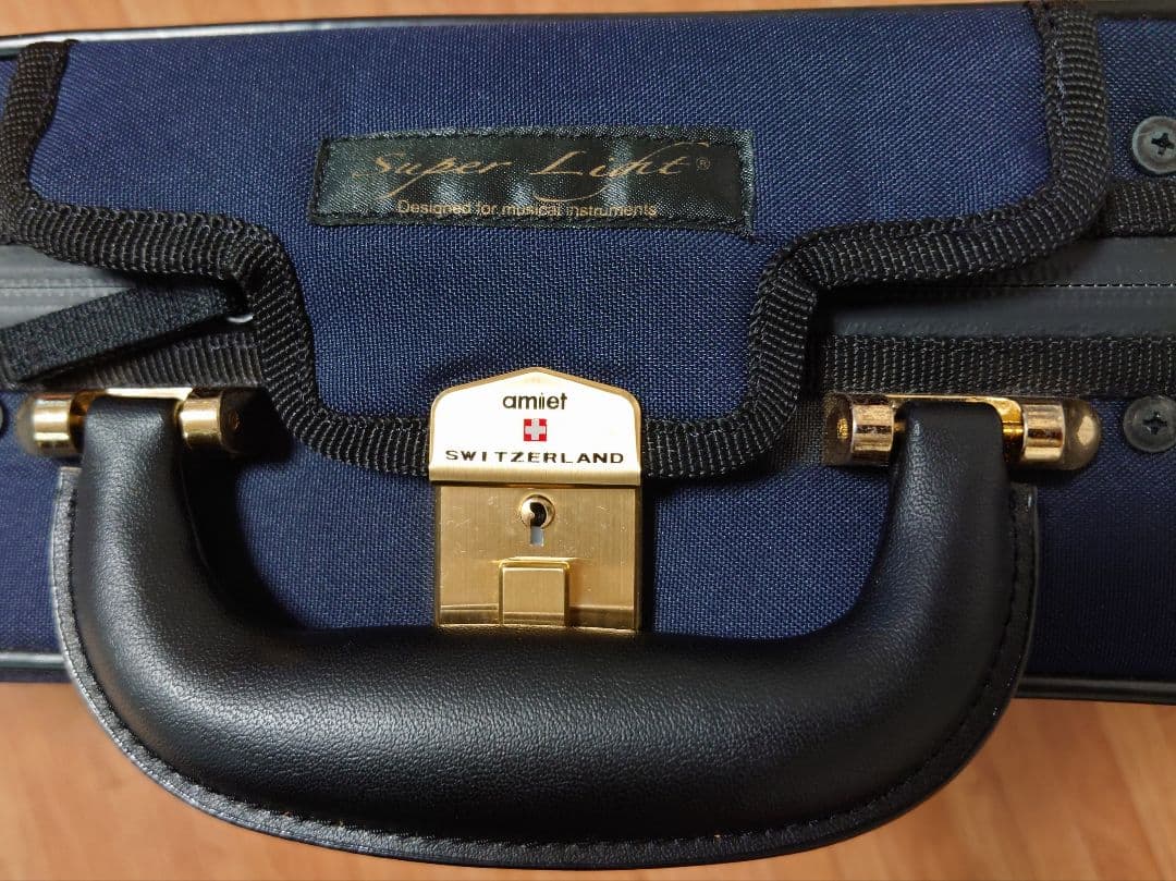 [極美品]Super Light バイオリンケース ネイビー