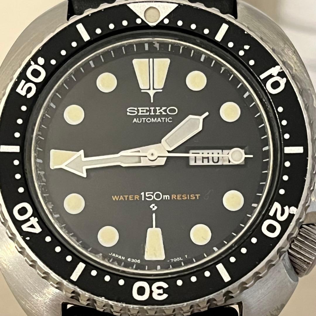 セイコーサードダイバー　 6306-7001 1977年製　自動巻き 稼働品