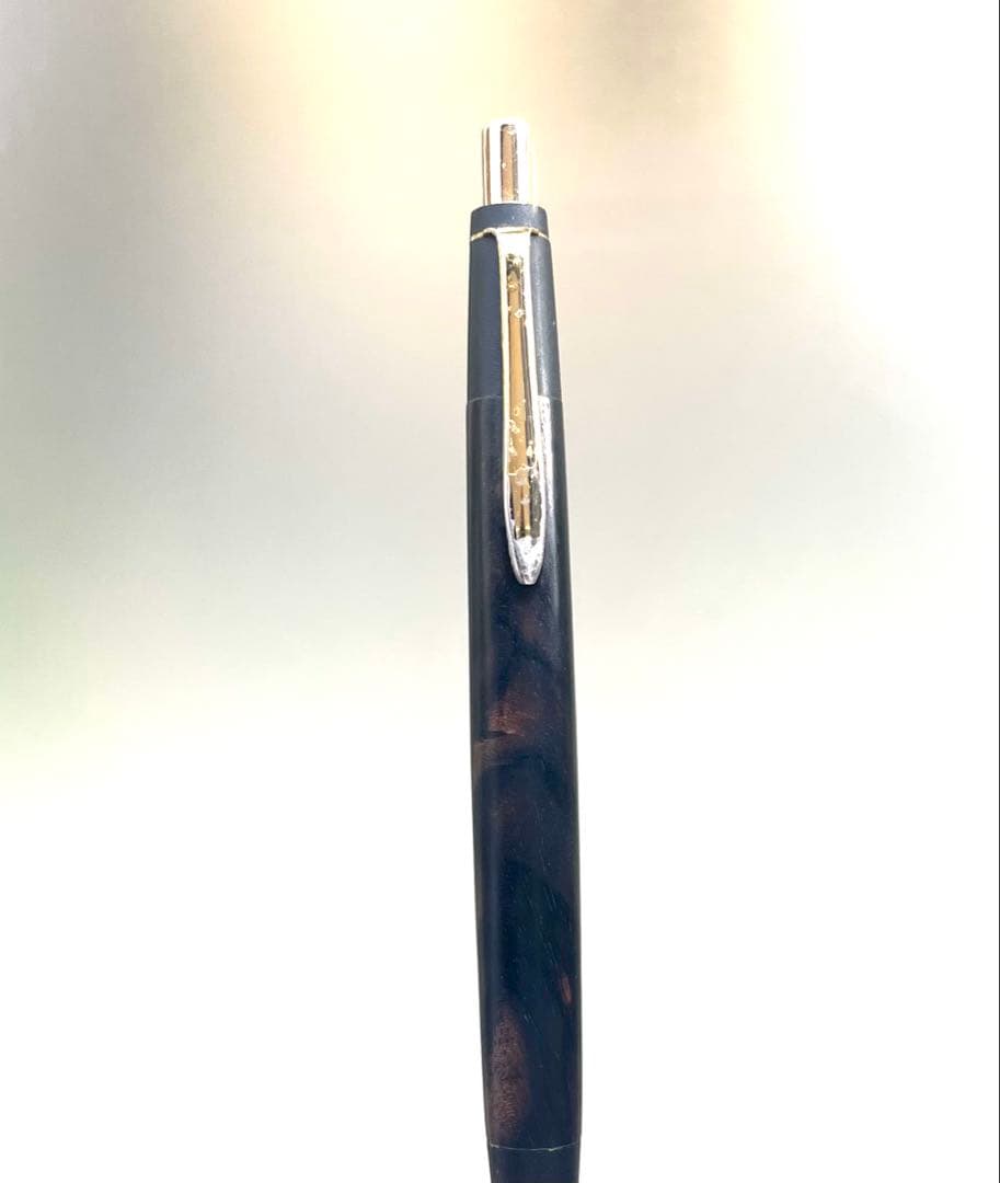 あ*く様 野原工芸 超特上黒柿孔雀杢 旧型シャーペン 0.5mm