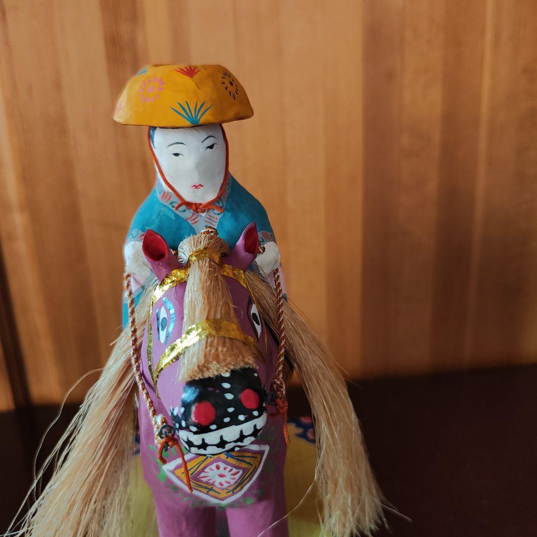 廃絶！貴重！ チンチン馬 琉球張子 古倉保文 年賀切手に起用！ - メルカリ