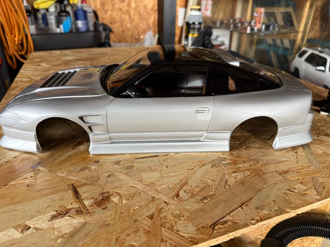 街*星様 パンドラ NISSAN 180SX ボディ未走行 塗装済み