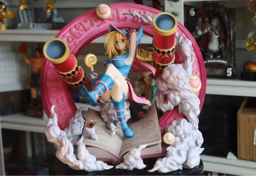 遊戯王 ブラック・マジシャン・ガール ガレージキット ガレキ スタチュー ⑨