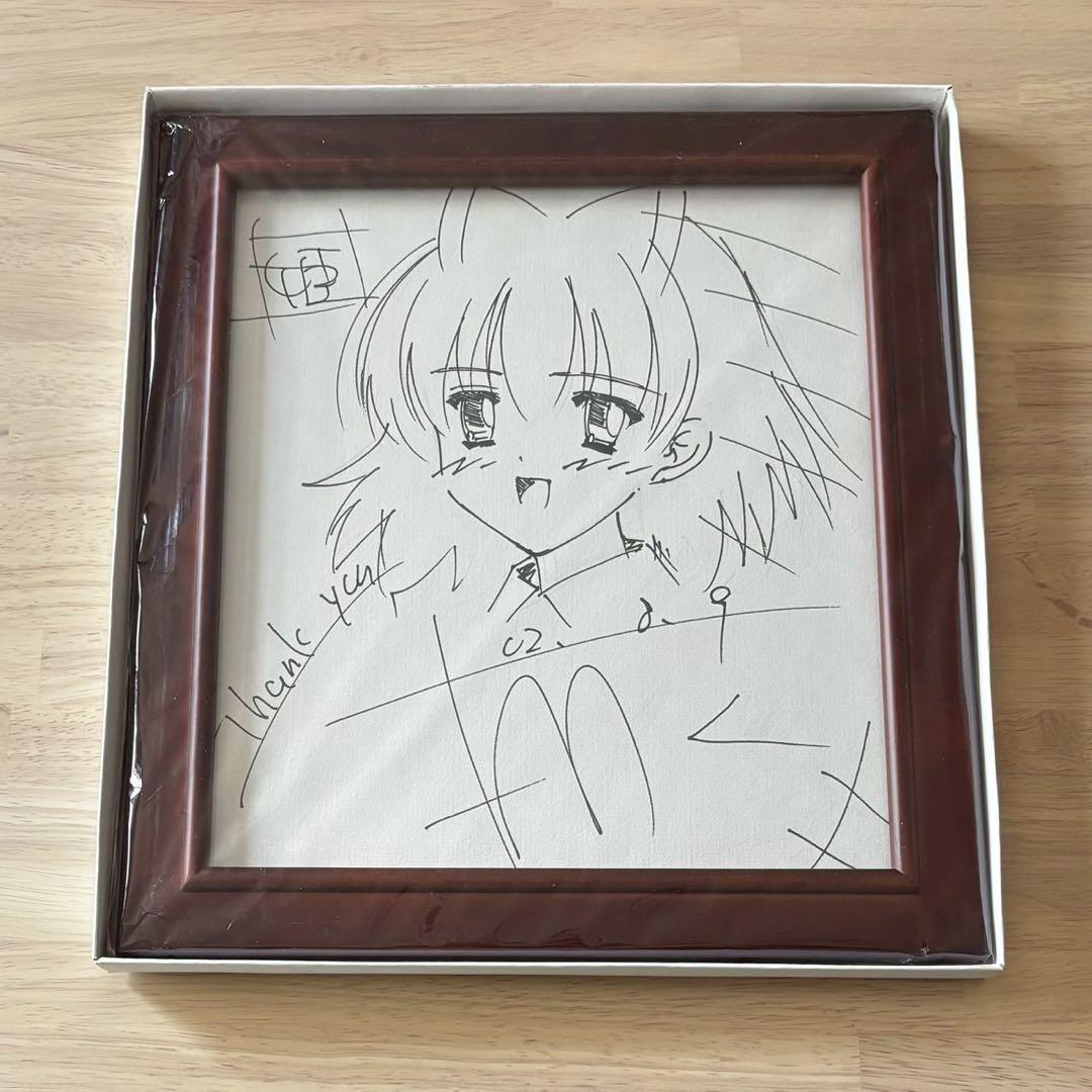 PCゲーム直筆サイン色紙5枚(Studio e go!/Cronus/ZONE)