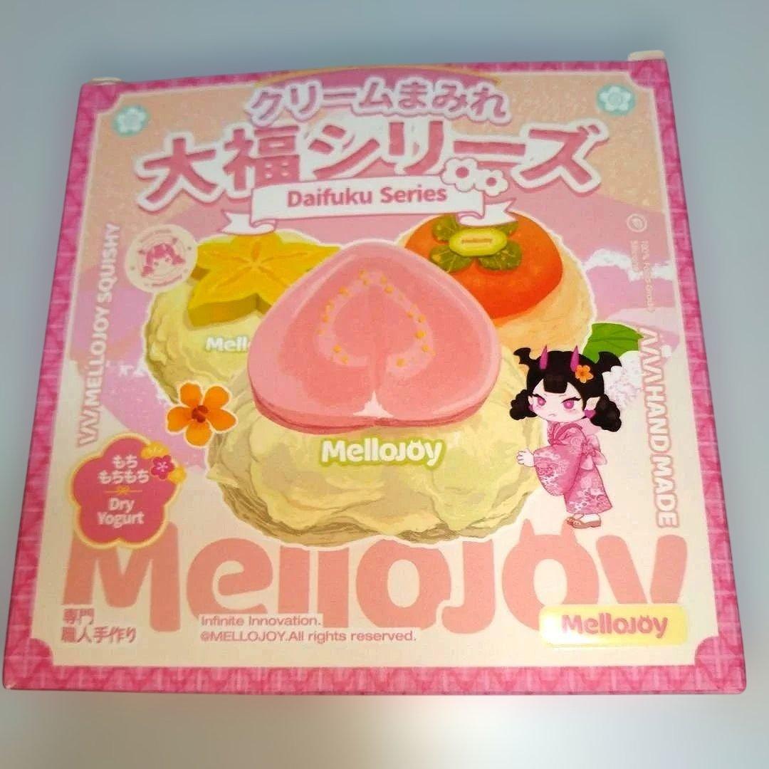 mellojoy スクイーズ クリームまみれ 大福シリーズ オレンジ - メルカリ