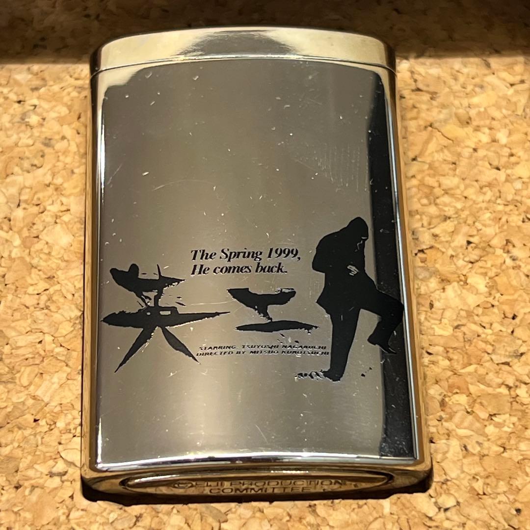 長渕剛 映画「英二」 オリジナル マッチケース 限定品 箱付 シリアル入