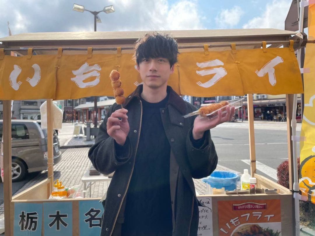 坂口健太郎着用　Barbour OVERSIZED BURGHLEY ウール