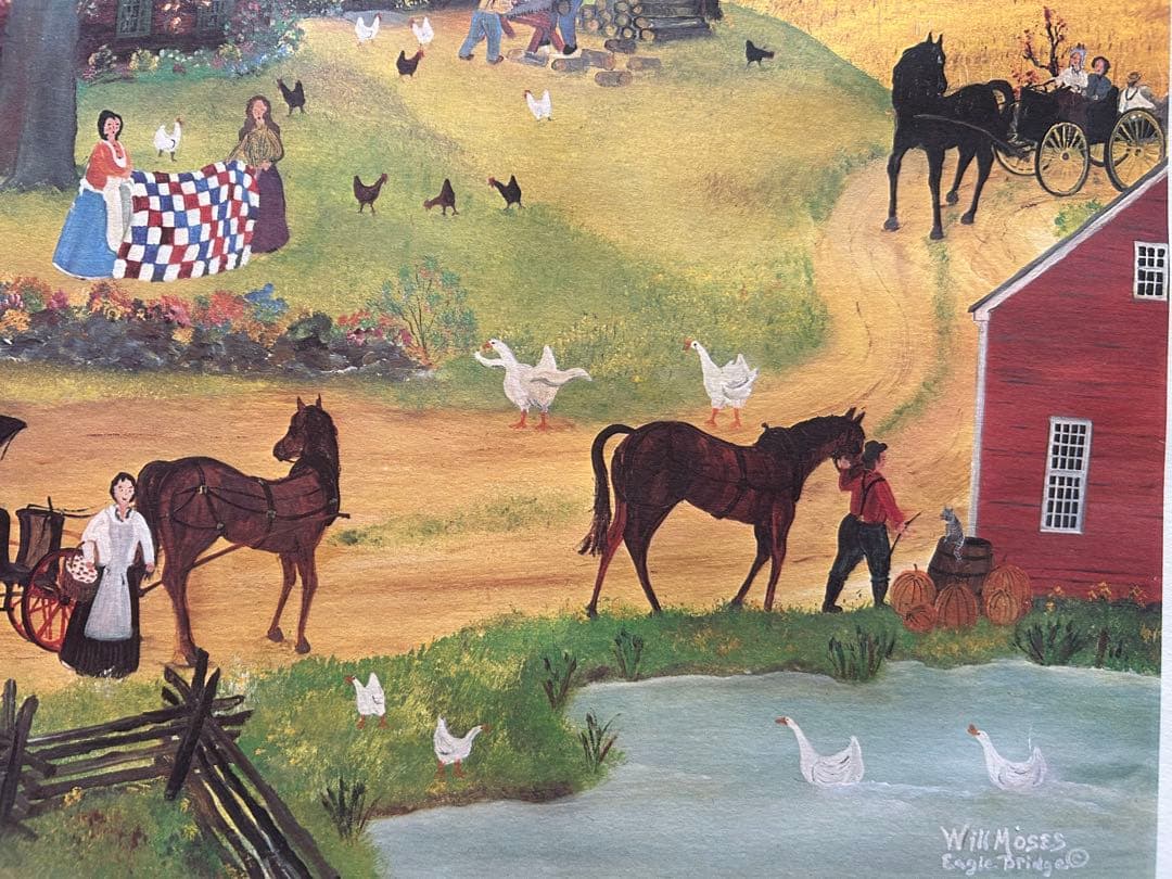 ウィルモーゼス ビンテージ リトグラフ